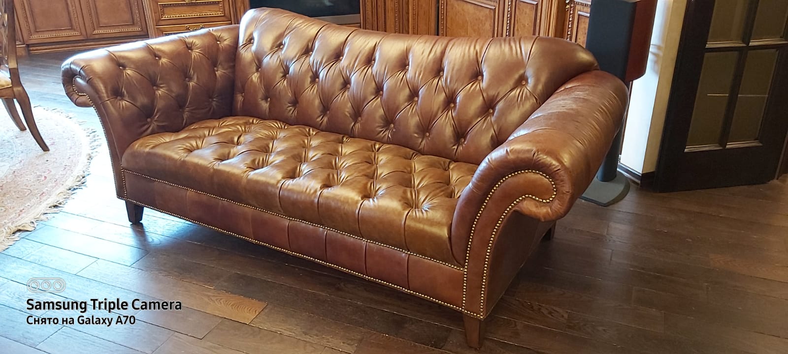 Перетяжка дивана. Поливаново